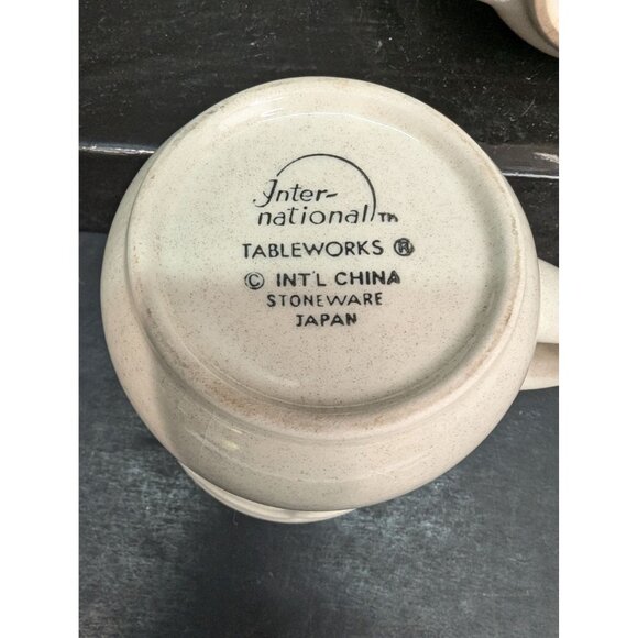 Inter-national Tableworks Stoneware Marmalade Creamer Jug and Pepper Shaker - Picture 10 of 10